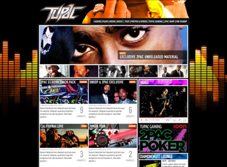 2PAC - Official Website